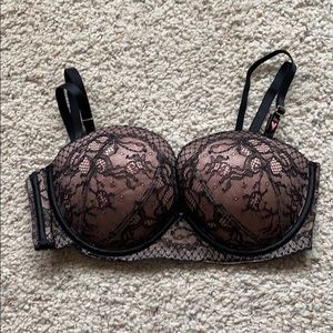 New Victoria Secrets Push-up Bra; multi-way. 34D.